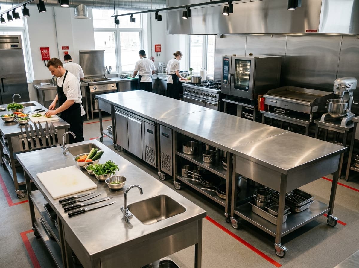 Vector Stainless Steel Food Equipment Engineering
